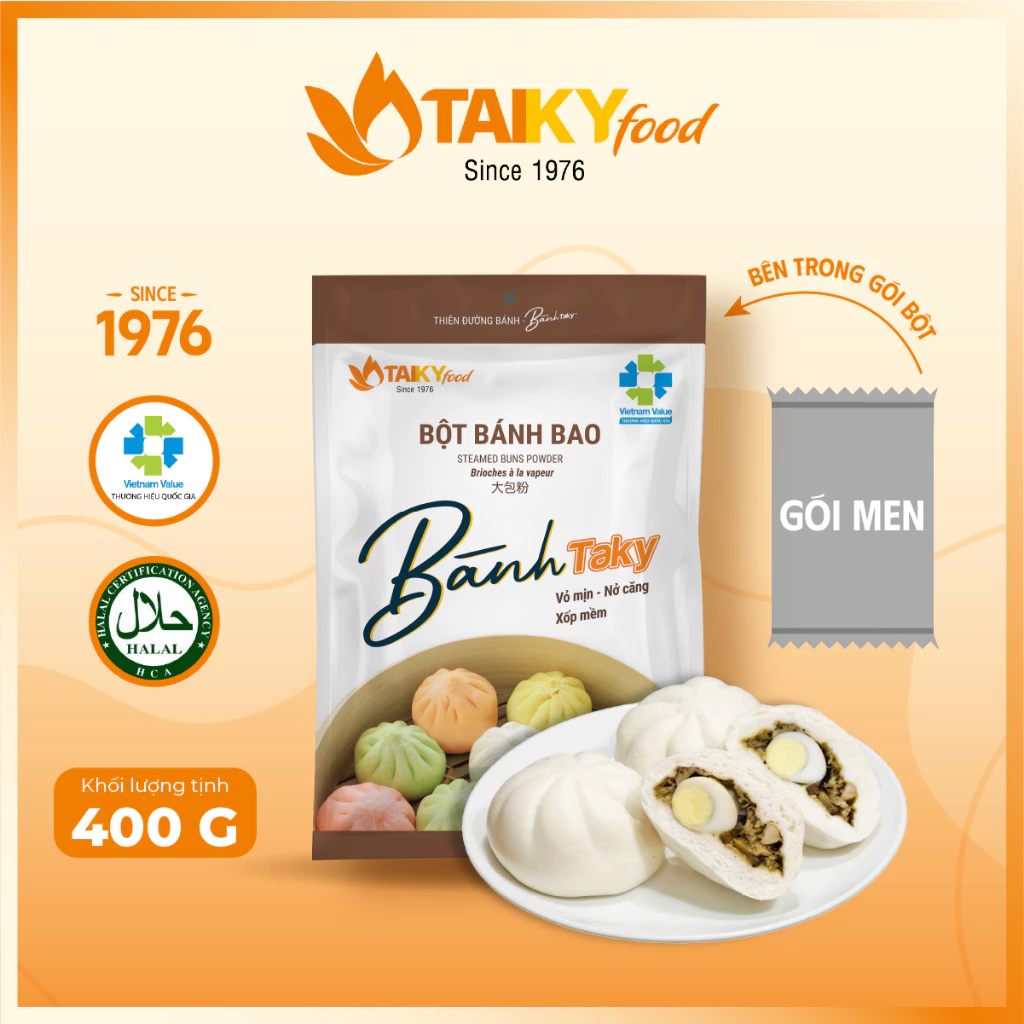 Bột bánh bao